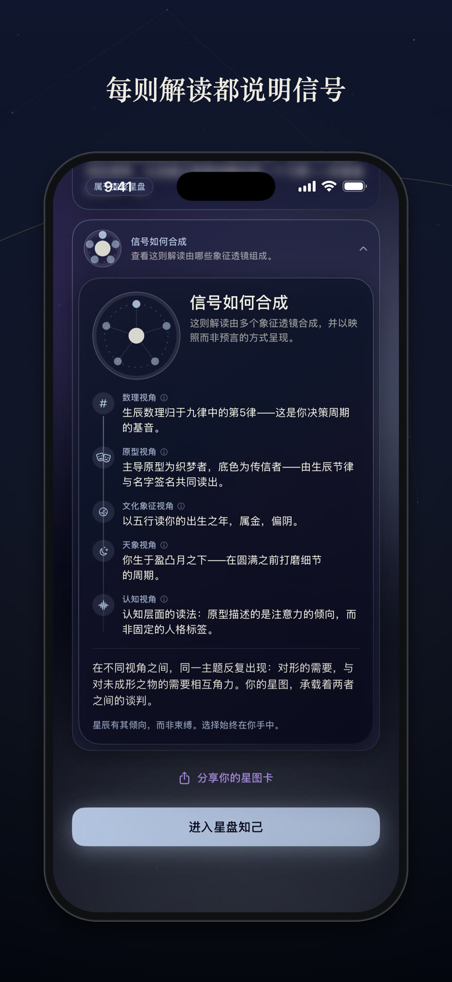 每则解读都说明信号